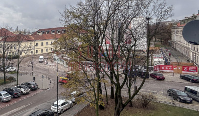 Mieszkanie Sprzedaż Warszawa Śródmieście przy Ogrodzie Krasińskich i ul. Długiej/balkon/winda/metro/cegła